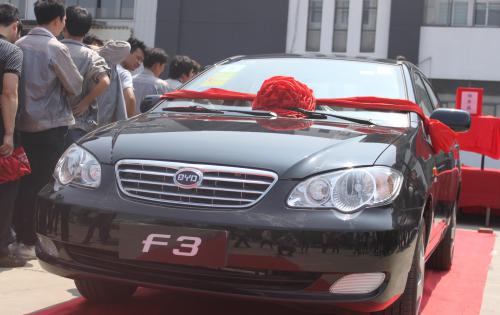 感恩2014，高科獻(xiàn)禮——比亞迪F3轎車抽獎(jiǎng)活動(dòng)盛大啟幕